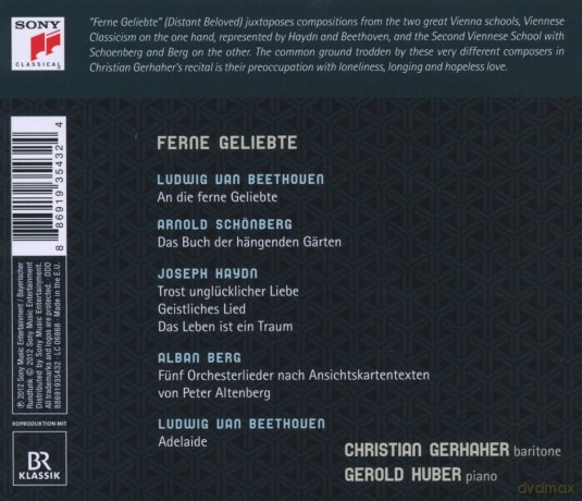 Christian Gerhaher: Ferne Geliebte [CD]