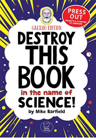 Destroy This Book In The Name of Science: Galileo Edition (Wreck This Activity Book) - Mike Barfield [KSIĄŻKA]