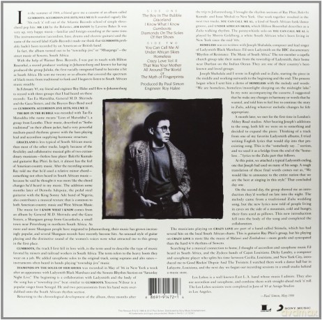 Paul Simon: Graceland 25th Anniversary Edition [Winyl]
