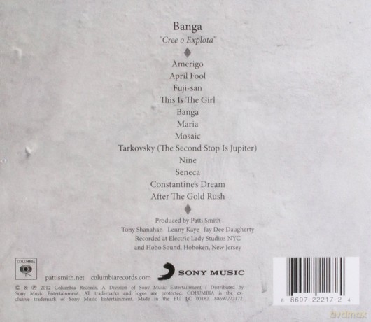 Patti Smith: Banga [CD]
