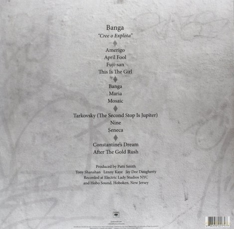 Patti Smith: Banga [2xWinyl]