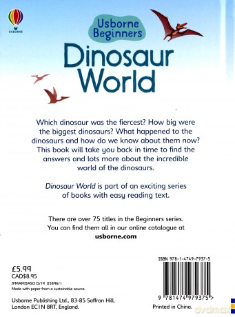 Dinosaur World (Beginners): 1 - Emily Bone [KSIĄŻKA]