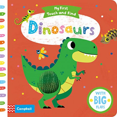 Dinosaurs (My First Touch and Find) [KSIĄŻKA]