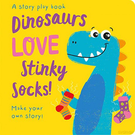 Dinosaurs LOVE Stinky Socks! - Lift the Flap (Lift the Flap Storymaker) - Imagine That [KSIĄŻKA]