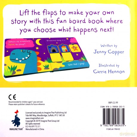 Dinosaurs LOVE Stinky Socks! - Lift the Flap (Lift the Flap Storymaker) - Imagine That [KSIĄŻKA]