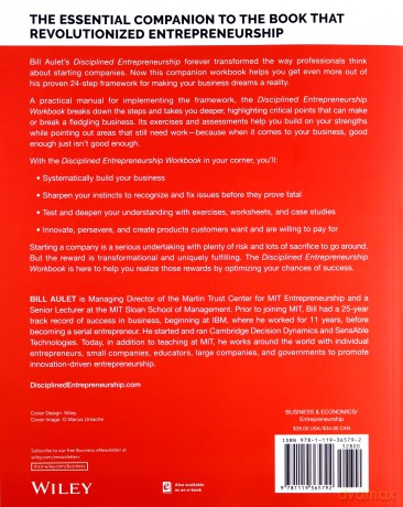 Disciplined Entrepreneurship Workbook - Bill Aulet [KSIĄŻKA]