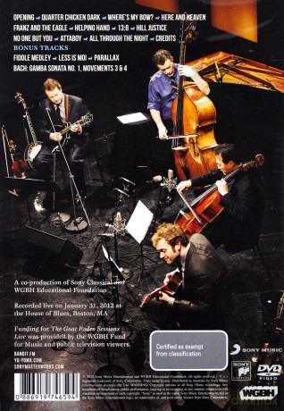 Yo-Yo Ma, Stuart Duncan, Edgar: The Goat Rodeo Sessions Live [DVD]