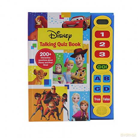 Disney: Talking Quiz Book (Play-A-Sound) - Pi Kids [KSIĄŻKA]