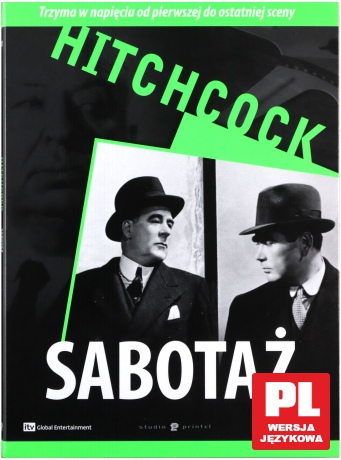 Sabotaż Wydanie Specjalne (1936) (digipack) [DVD]