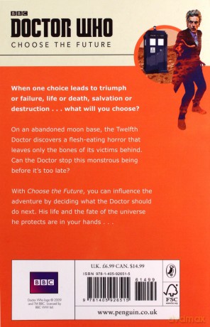Doctor Who: Choose the Future: Terror Moon - Trevor Baxendale [KSIĄŻKA]