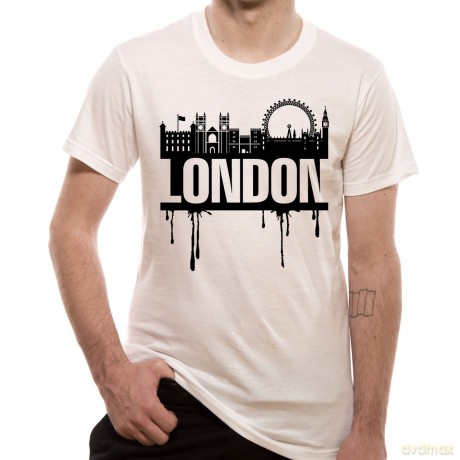 Loud Clothing: London Icons, White (M), Men's [T-SHIRT]