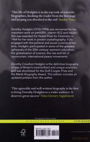 Dorothy Crowfoot Hodgkin: Patterns, Proteins and Peace: A Life in Science - Georgina Ferry [KSIĄŻKA]