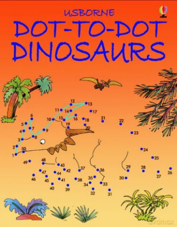 Dot-to-Dot Dinosaurs: 1 - Jenny Tyler [KSIĄŻKA]