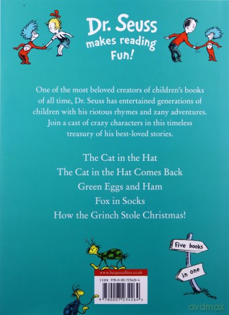 Dr. Seuss: A Classic Treasury (5 of Dr Seuss' best-loved tales omnibus) - Dr. Seuss [KSIĄŻKA]