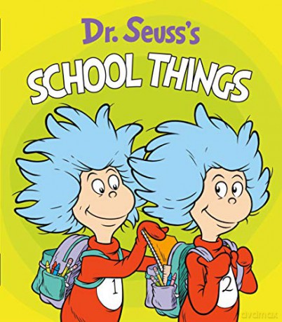 Dr. Seuss's School Things (Dr. Seuss's Things Board Books) - Dr Seuss [KSIĄŻKA]