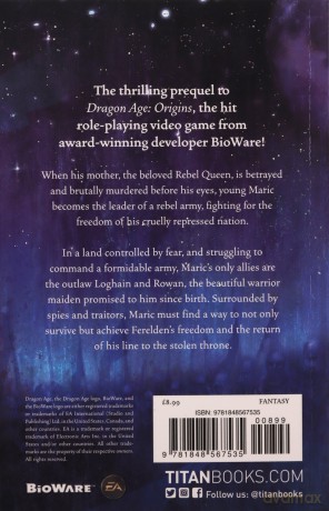 Dragon Age: Stolen Throne - David Gaider [KSIĄŻKA]