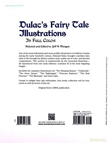 Dulac's Fairy Tale Illustrations in Full Color (Dover Fine Art, History of Art) - Edmund Dulac [KSIĄŻKA]