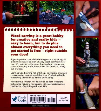 Easy Wood Carving for Children: Fun Whittling Projects for Adventurous Kids - Frank Egholm [KSIĄŻKA]