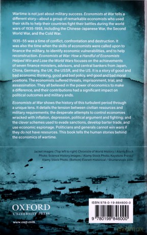 Economists at War: How a Handful of Economists Helped Win and Lose the World Wars - Alan Bollard [KSIĄŻKA]