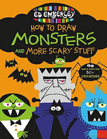Ed Emberley's How to Draw Monsters and More Scary Stuff (Ed Emberley's Drawing Book Of...) - Ed Emberley [KSIĄŻKA]