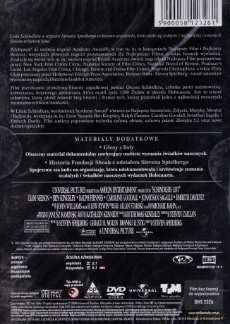 Lista Schindlera (Pure Gold) [DVD]