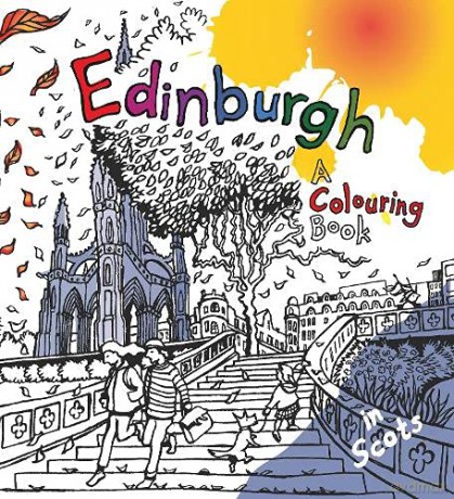 Edinburgh: A Colouring Book - Elfreda Crehan [KSIĄŻKA]
