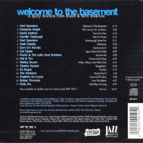 Welcome To The Basement [CD]