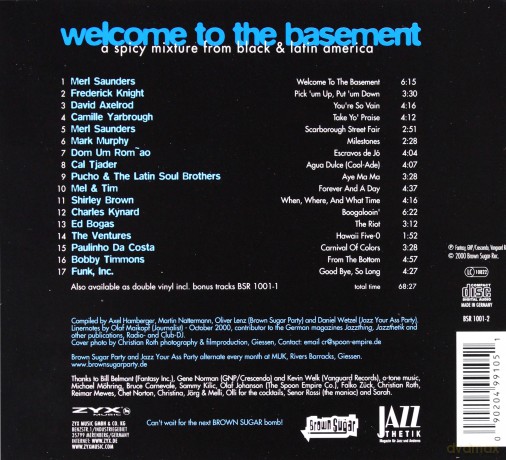 Welcome To The Basement [CD]