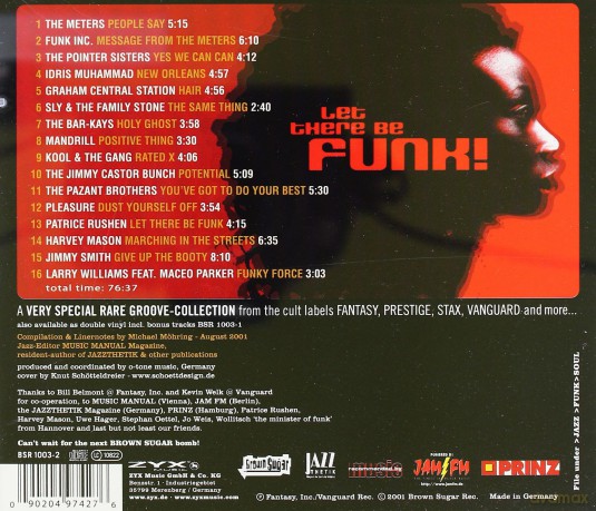 Brown Sugar: Let There Be Funk [CD]