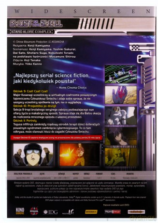 Ghost in the Shell: SAC sezon 1 vol.4 [DVD]