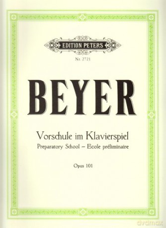 ELEMENTARY METHOD OP101: Preparatory School - Ecole préliminaire - Ferdinand Beyer [KSIĄŻKA]