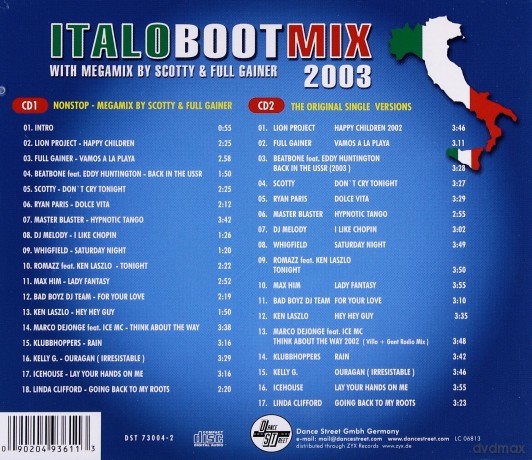 Italo Boot Mix 2003 [2CD]