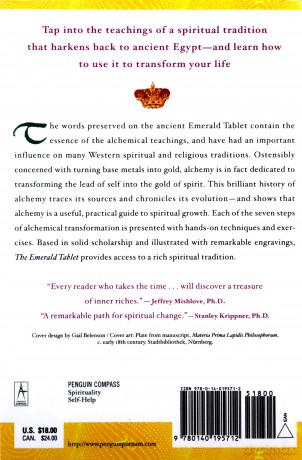 Emerald Tablet: Alchemy for Personal Transformation (Compass) - Dennis William Hauck [KSIĄŻKA]
