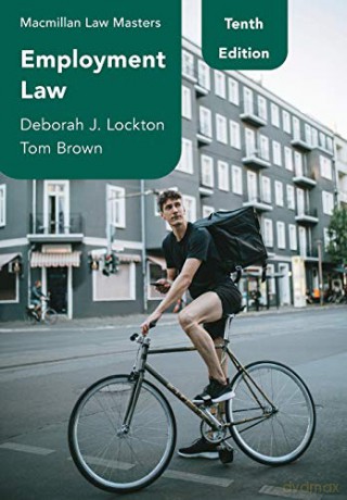 Employment Law (Macmillan Law Masters) - Deborah J. Lockton [KSIĄŻKA]