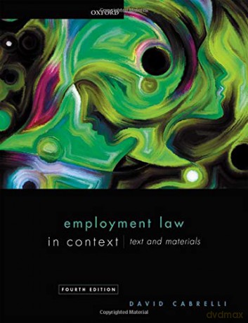 Employment Law in Context - David Cabrelli [KSIĄŻKA]
