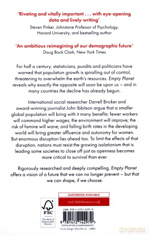 Empty Planet: The Shock of Global Population Decline - Darrell Bricker [KSIĄŻKA]