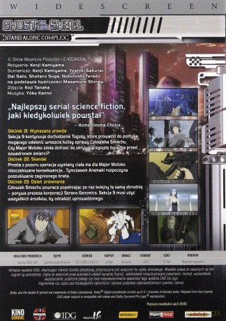 Ghost in the Shell: SAC sezon 1 vol.8 [DVD]