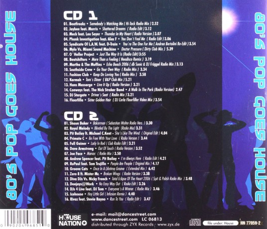 80`S Pop Goes House [2CD]