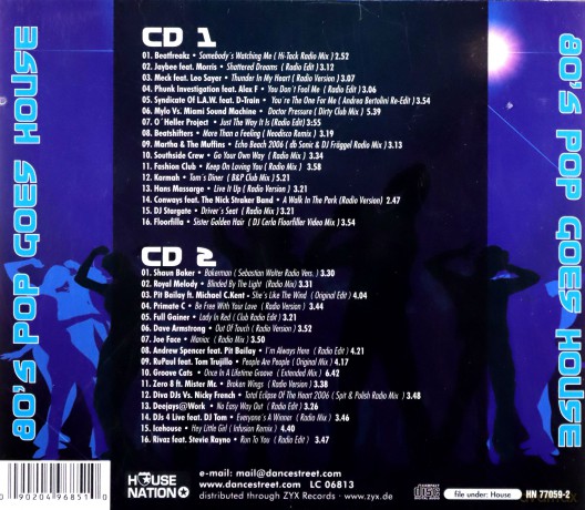 80`S Pop Goes House [2CD]