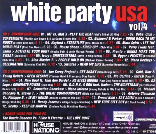 White Party USA Vol.4 [2CD]