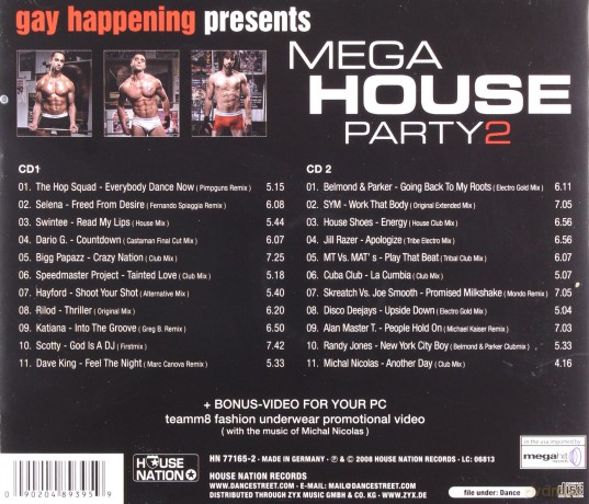 Gay Happening Pres. Mega House [2CD]