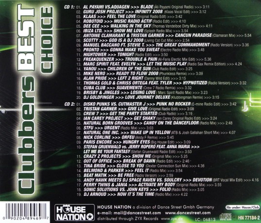 Clubbers Best Choice [2CD]