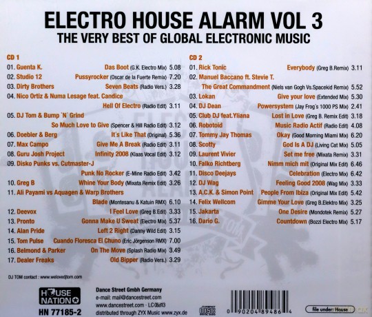 Electro House Alarm Vol. 3 [2CD]