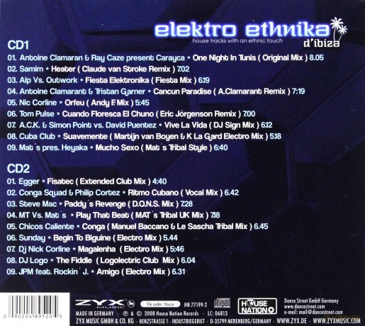 Elektro Ethnika D'Ibiza [2CD]
