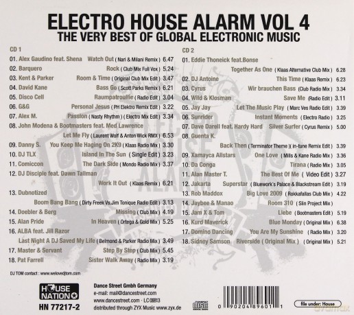 Electro House Alarm Vol. 4 (digipack) [2CD]