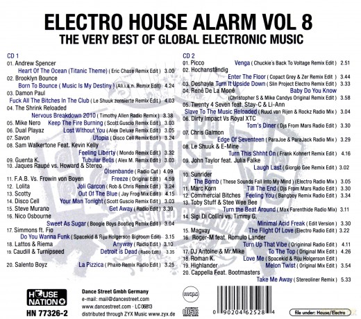 Electro House Alarm Vol. 8 [2CD]