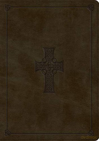 ESV Study Bible, TruTone, Olive, Celtic Cross [KSIĄŻKA]