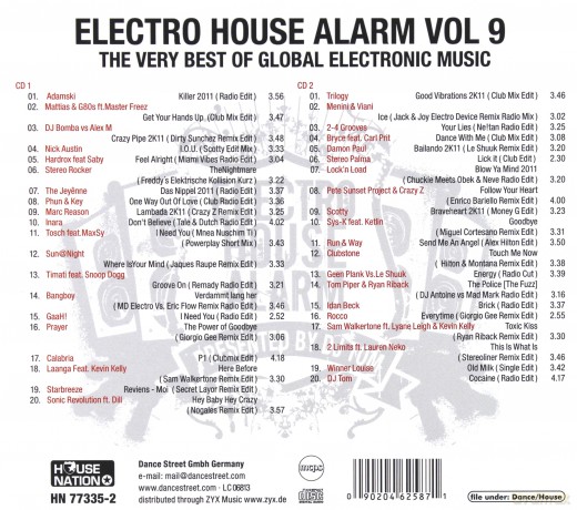 Electro House Alarm Vol. 9 (digipack) [2CD]