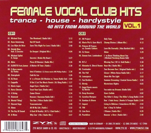 Female Vocal Club-Hits (The Cr [2CD]