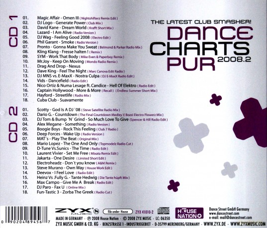 Dance Charts Pur Vol. 2 [2CD]